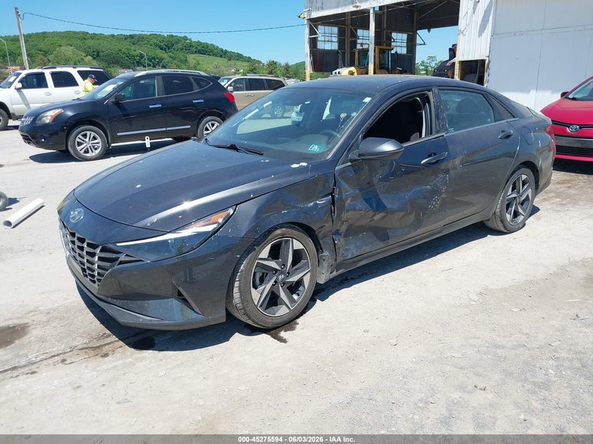 Vin: 5npln4ag1mh030036, lot: 45773418, hyundai elantra sel 20212