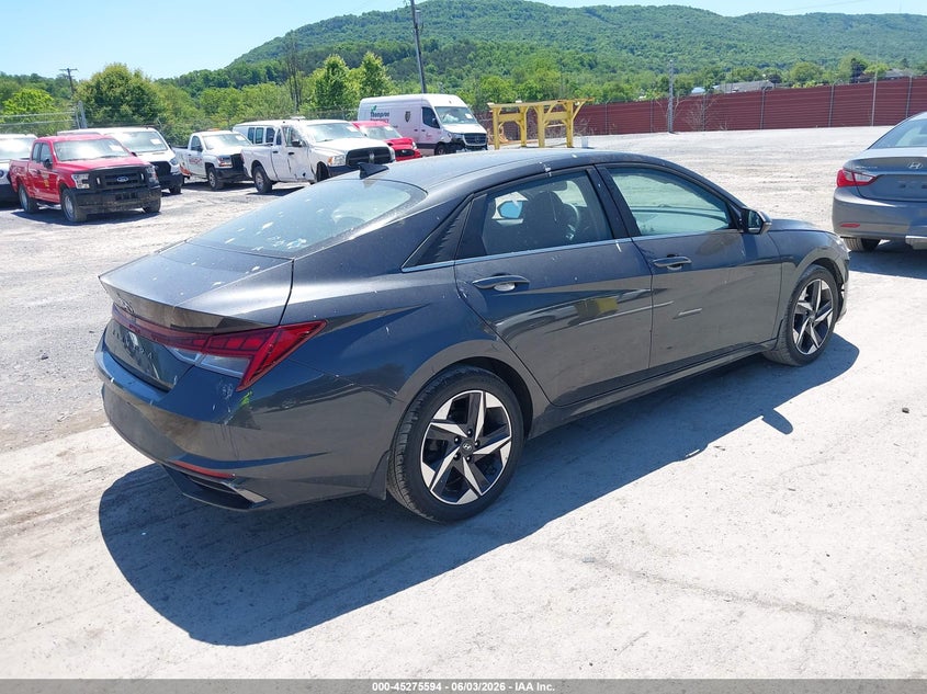 Vin: 5npln4ag1mh030036, lot: 45773418, hyundai elantra sel 20214