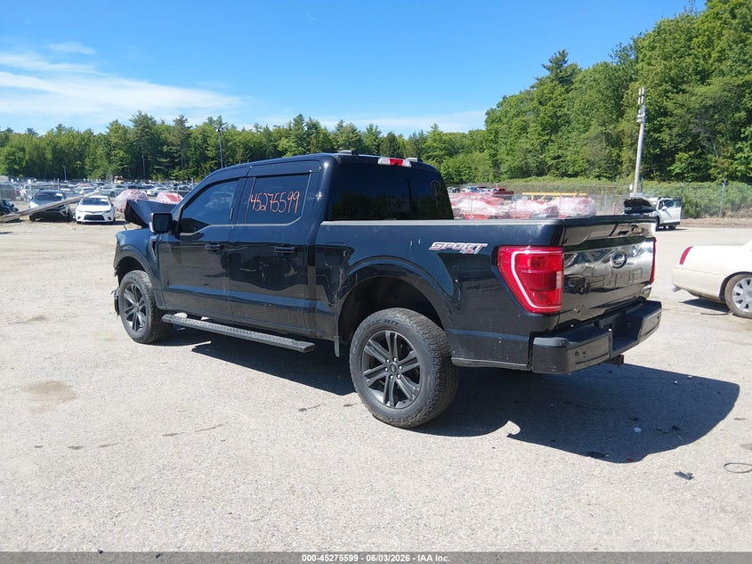 Vin: 1ftfw1e86mfb74803, lot: 45773423, ford f-150 xlt 20213