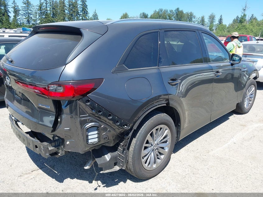 Vin: jm3kkbha1r1160785, lot: 45773426, mazda cx-90 phev preferred 20244