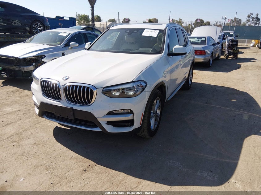Vin: 5uxtr7c52kle96926, lot: 45773427, bmw x3 sdrive30i 20192