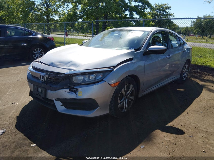 Vin: 2hgfc2f52hh570462, lot: 45773434, honda civic lx 20172