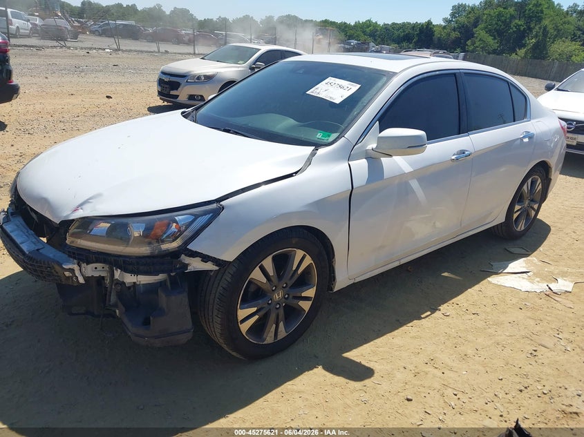 Vin: 1hgcr2f88fa234662, lot: 45773445, honda accord ex-l 20152