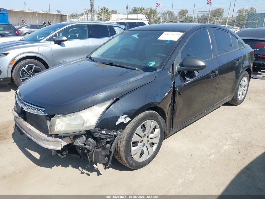 Vin: 1g1pa5sg7d7278970, lot: 45773461, chevrolet cruze ls auto 20132