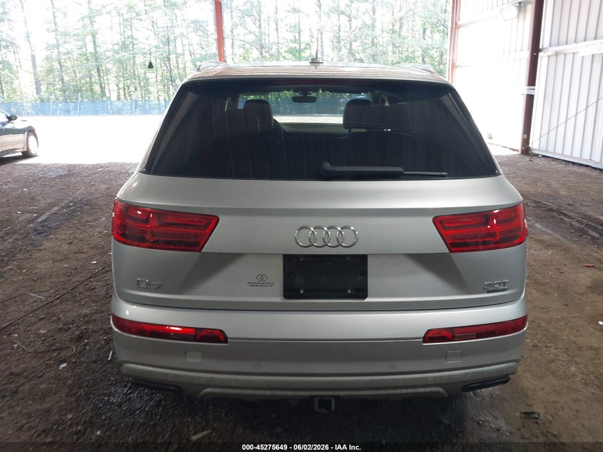 2018 Audi Q7 3.0T Premium VIN: WA1VAAF77JD014818 Lot: 45275649