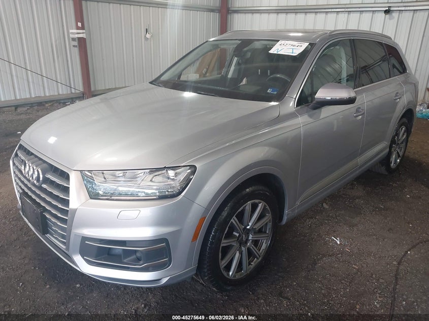 Vin: wa1vaaf77jd014818, lot: 45773473, audi q7 3.0t premium 20182