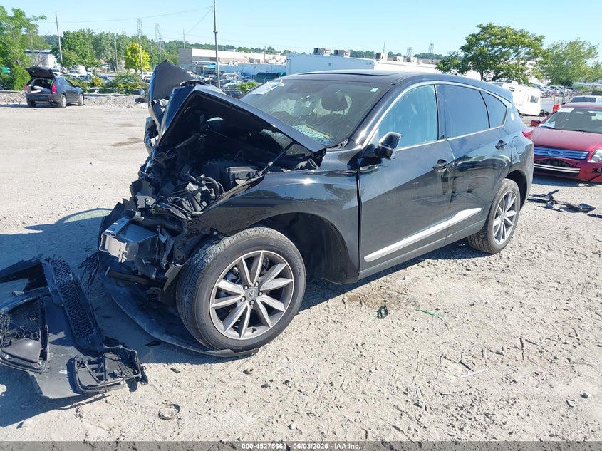 Vin: 5j8tc2h58ml001726, lot: 45773488, acura rdx technology package 20212