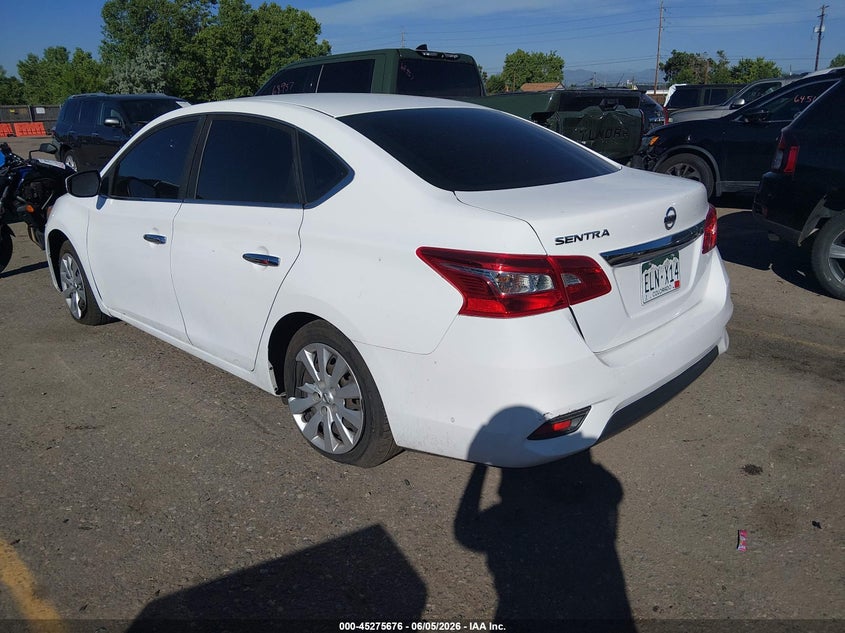 VIN 3N1AB7AP4KY358703 2019 NISSAN SENTRA S