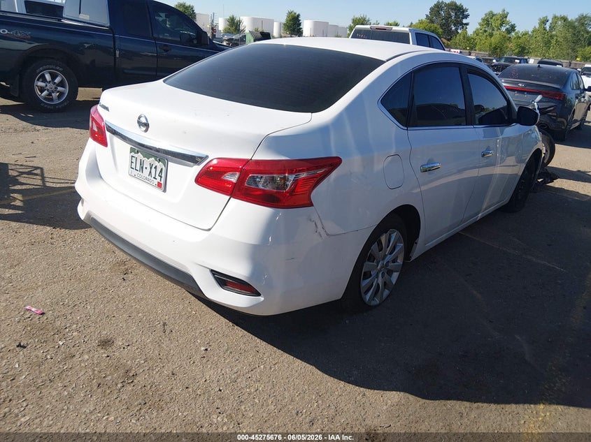 VIN 3N1AB7AP4KY358703 2019 NISSAN SENTRA S