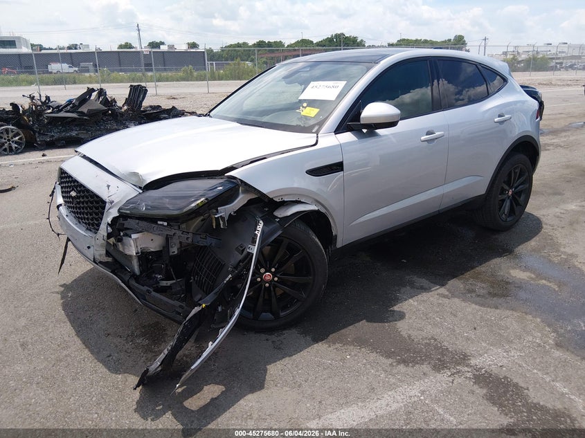 Vin: sadfp2fxxn1031168, lot: 45773504, jaguar e-pace se p250 awd automatic 20222