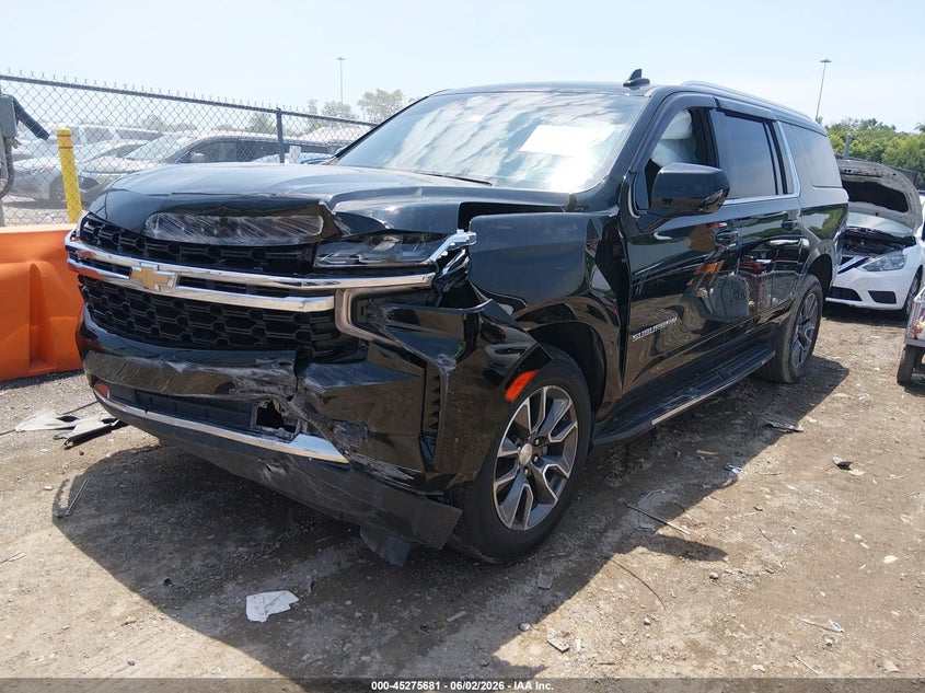 Vin: 1gnskbkd1pr117128, lot: 45773505, chevrolet suburban 4wd ls 20232