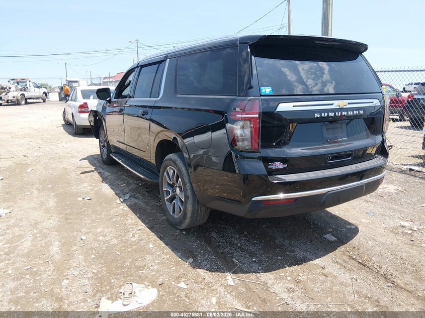 Vin: 1gnskbkd1pr117128, lot: 45773505, chevrolet suburban 4wd ls 20233