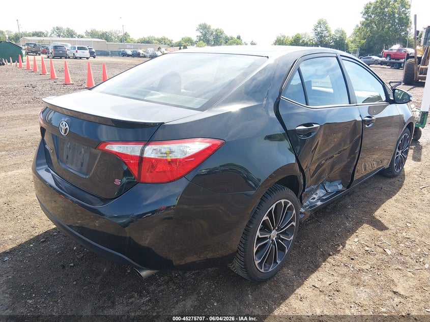 Vin: 2t1burhe8ec077875, lot: 45773531, toyota corolla s plus 20144