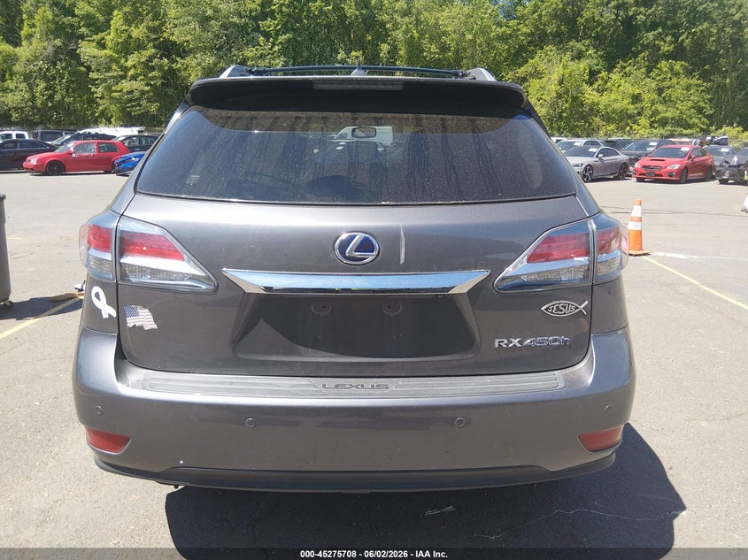 2013 Lexus Rx 450H VIN: JTJBC1BA4D2063413 Lot: 45275708