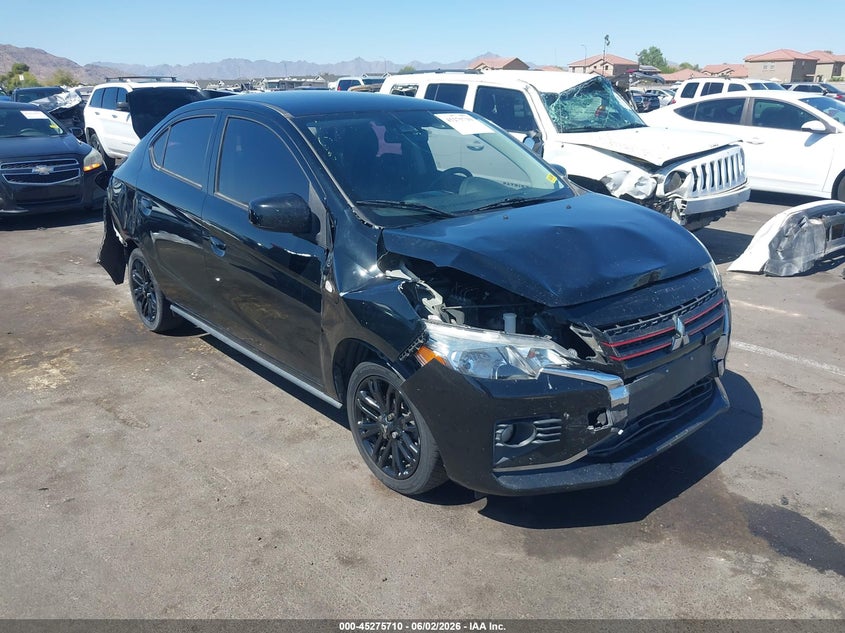 Vin: ml32fufj2nhf03347, lot: 45773534, mitsubishi mirage g4 black edition/es/le 2022 img_1