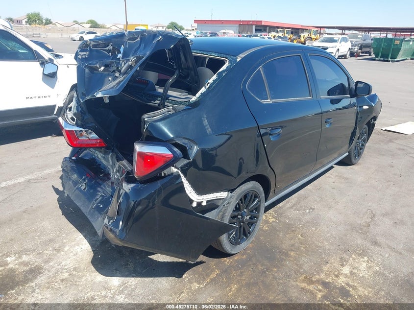 Vin: ml32fufj2nhf03347, lot: 45773534, mitsubishi mirage g4 black edition/es/le 20224