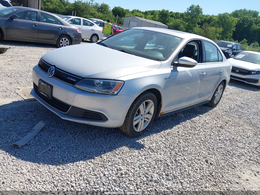 2013 VOLKSWAGEN JETTA HYBRID auction photo 2