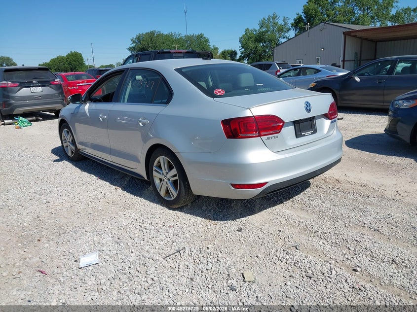 2013 VOLKSWAGEN JETTA HYBRID auction photo 3
