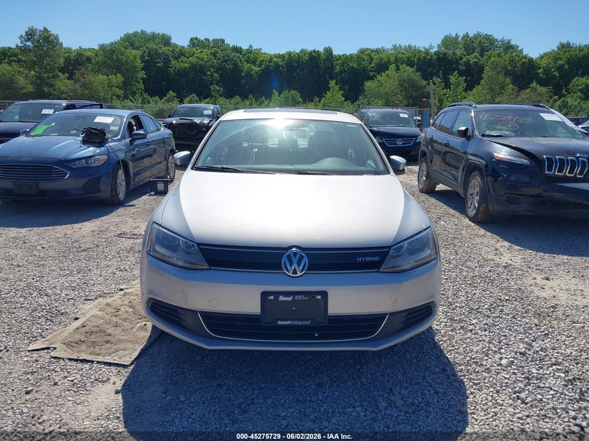 2013 VOLKSWAGEN JETTA HYBRID auction photo 6