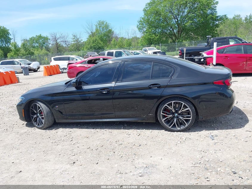 2022 BMW M550 I xDrive VIN: WBA13BK09NCK21703 Lot: 45275751