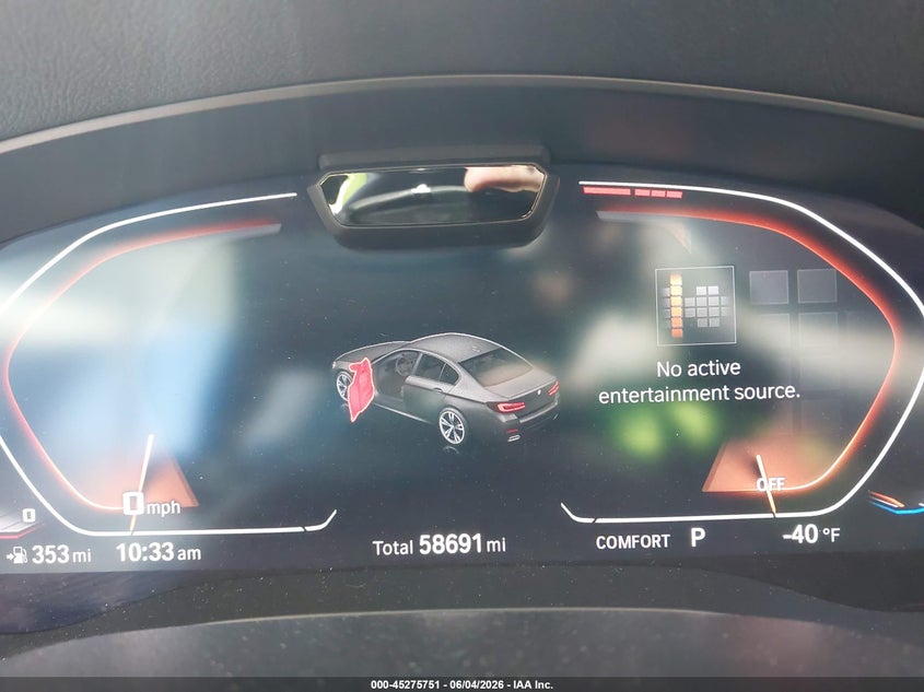 2022 BMW M550 I xDrive VIN: WBA13BK09NCK21703 Lot: 45275751