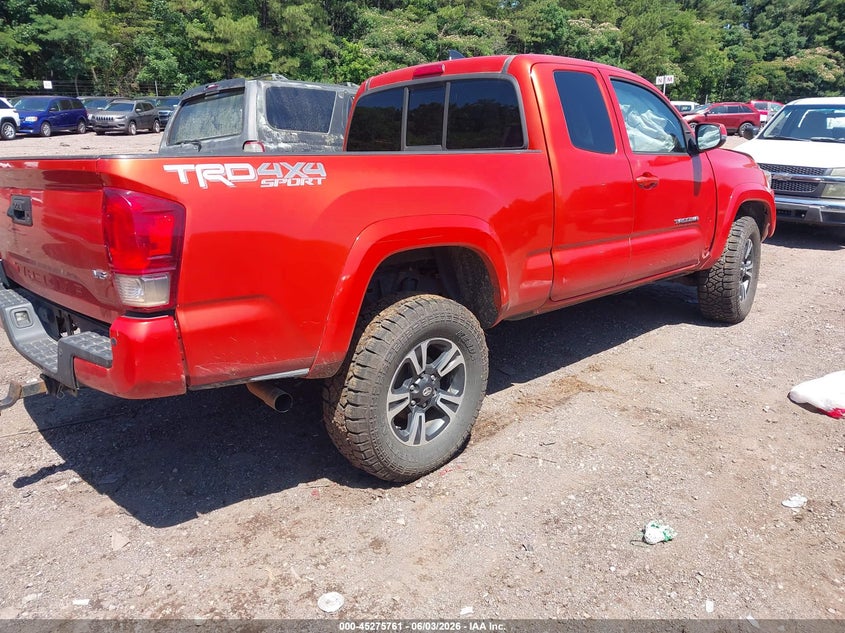 Vin: 5tfsz5anxgx006198, lot: 45773585, toyota tacoma trd sport 20164