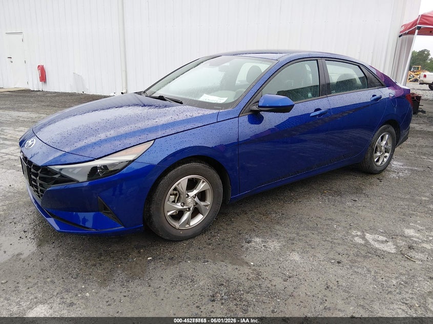 Vin: 5npll4ag1mh047327, lot: 45773589, hyundai elantra se 20212