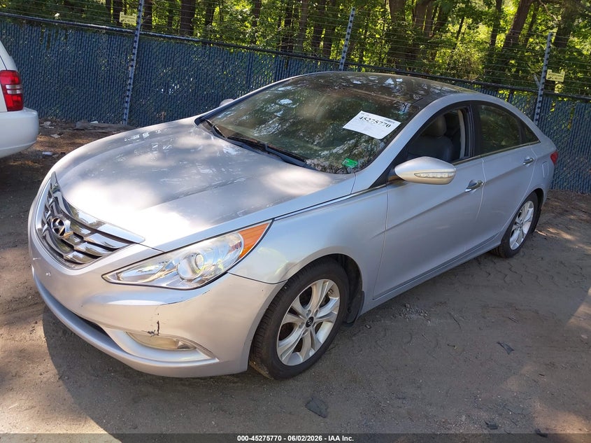 2012 Hyundai Sonata 2.4 Limited silver Lot 111045275770 Vin 5NPEC4AC1CH376369