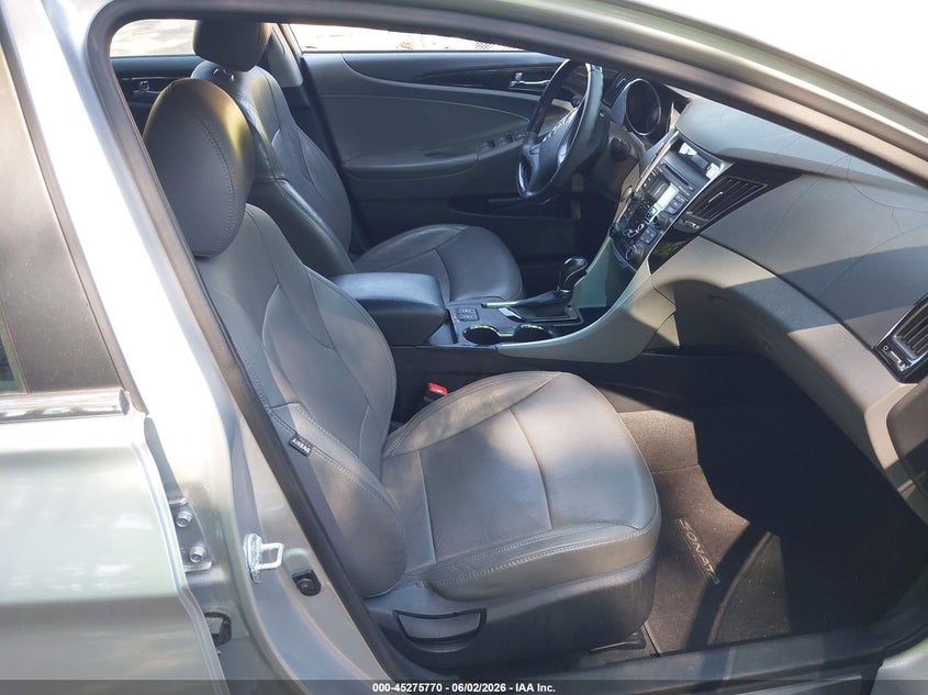 2012 Hyundai Sonata 2.4 Limited silver Lot 111045275770 Vin 5NPEC4AC1CH376369