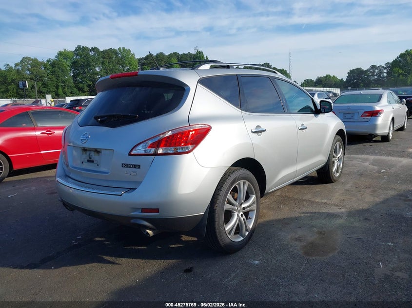 Vin: jn8az1mu8bw066023, lot: 45773594, nissan murano le 20114