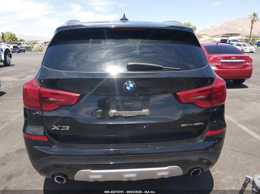 2019 BMW X3 Sdrive30I VIN: 5UXTR7C50KLF36484 Lot: 45275781