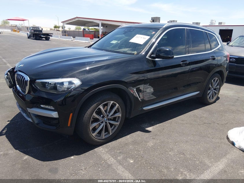 Vin: 5uxtr7c50klf36484, lot: 45773606, bmw x3 sdrive30i 20192
