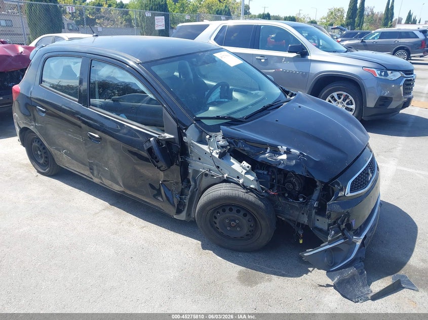 Vin: ml32a3hj9kh013650, lot: 45773633, mitsubishi mirage es 2019 img_1