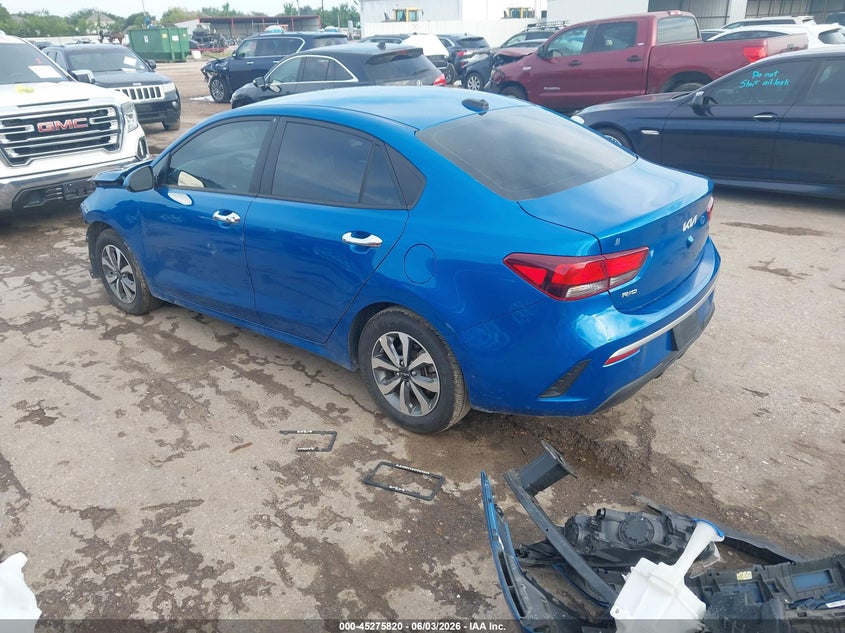 Vin: 3kpa24ad1pe582022, lot: 45773644, kia rio s 20233