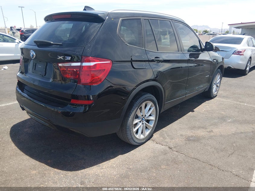Vin: 5uxwz7c52h0v85609, lot: 45773648, bmw x3 sdrive28i 20174