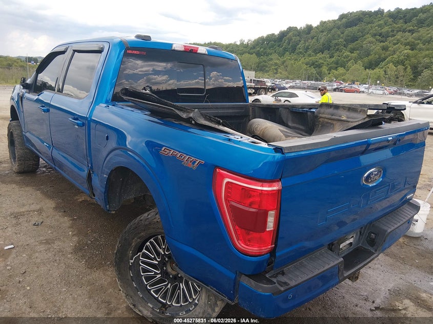 Vin: 1ftew1ep6mfb88039, lot: 45773656, ford f-150 xlt 20213