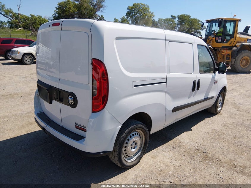 Vin: zfbhrfab5n6w49182, lot: 45773659, ram promaster city cargo van 20224