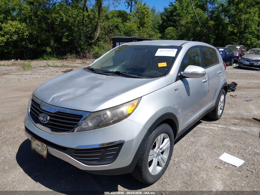 Vin: kndpbca26c7309090, lot: 45773680, kia sportage lx 20122