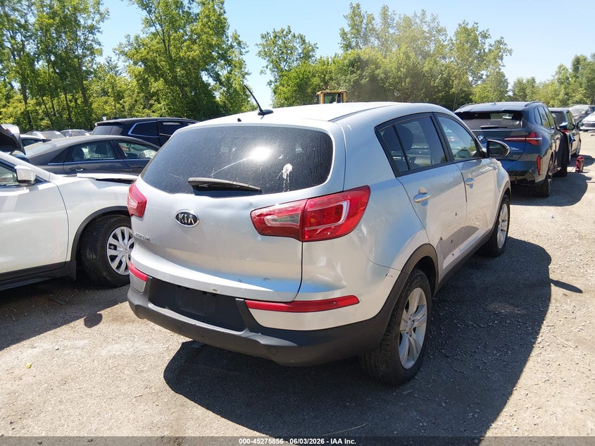 Vin: kndpbca26c7309090, lot: 45773680, kia sportage lx 20124