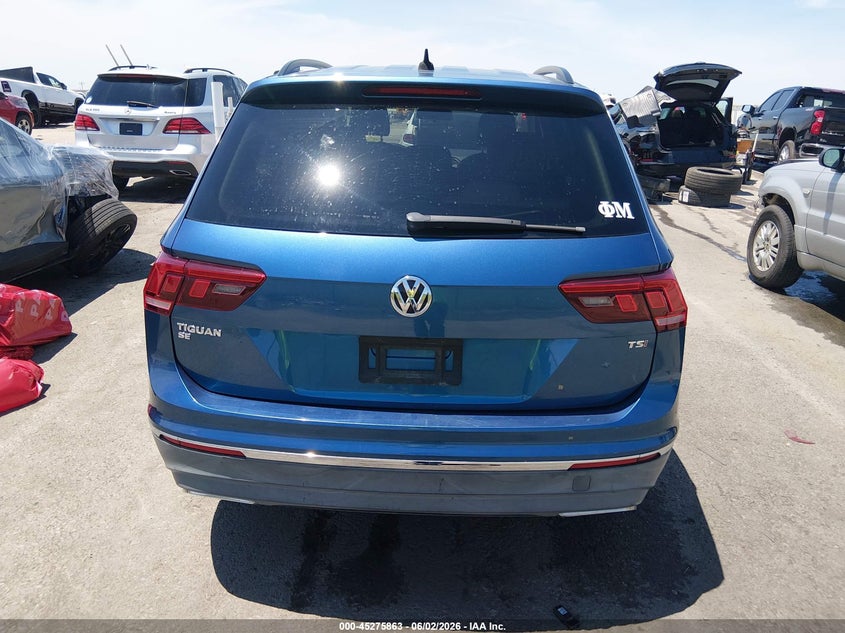 2018 Volkswagen Tiguan 2.0T Se/2.0T Sel VIN: 3VV3B7AX8JM047238 Lot: 45275863