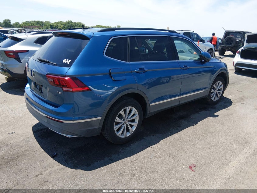 Vin: 3vv3b7ax8jm047238, lot: 45773687, volkswagen tiguan 2.0t se/2.0t sel 20184