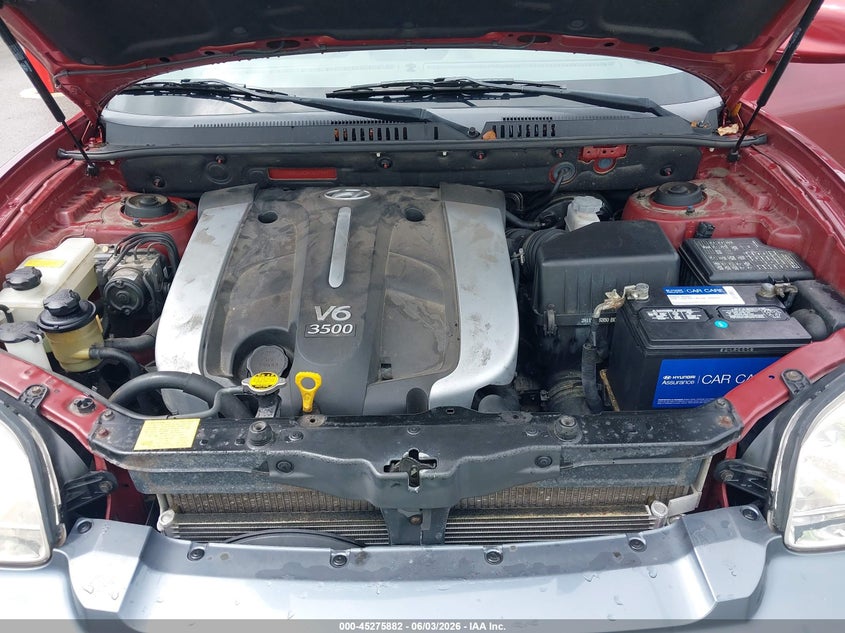 2004 Hyundai Santa Fe Gls/Lx VIN: KM8SC13E34U617447 Lot: 45275882