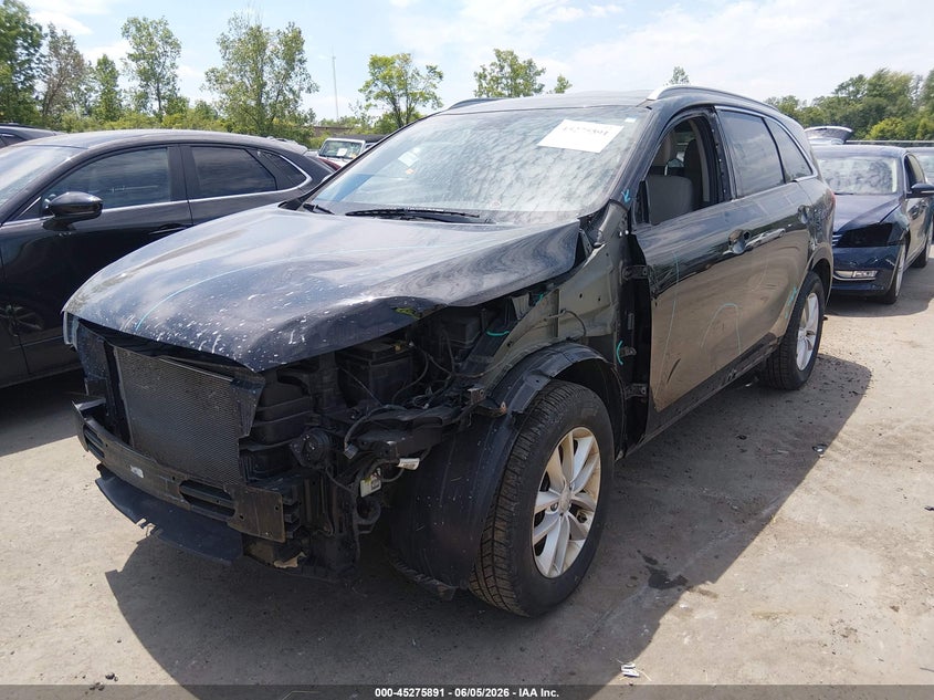 Vin: 5xypg4a38gg005008, lot: 45773715, kia sorento 2.4l lx 20162