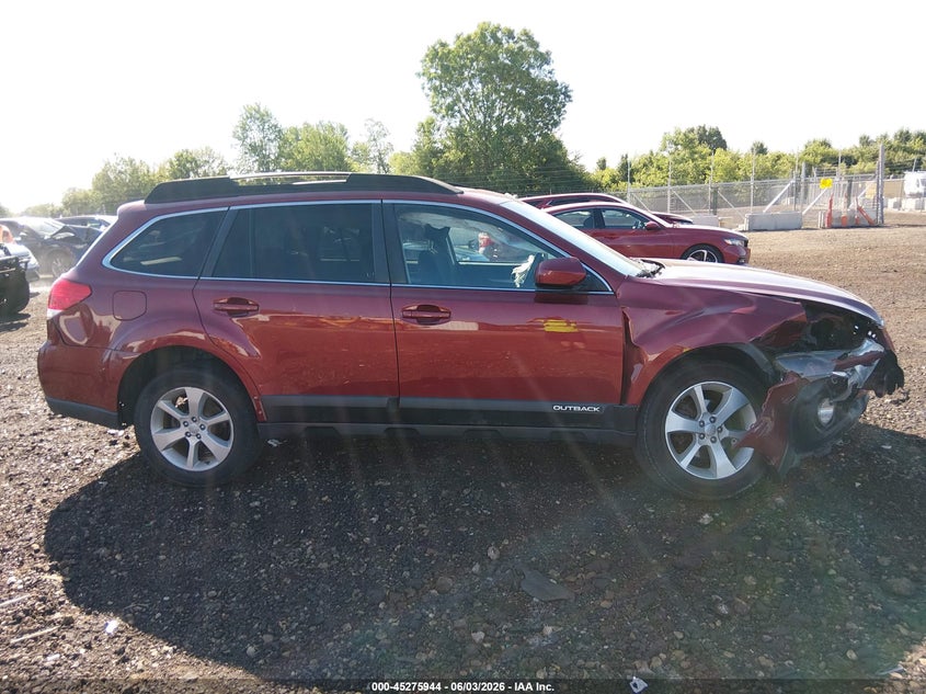 2013 Subaru Outback 2.5I Premium VIN: 4S4BRCGC7D3262114 Lot: 45275944