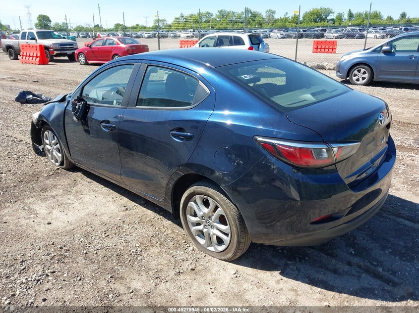Vin: 3mydlbyv0jy312624, lot: 45773769, toyota yaris ia 20183