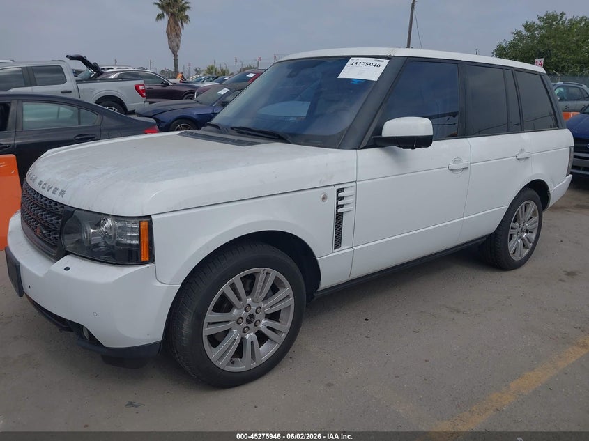Vin: salmf1d46ca383534, lot: 45773770, land rover range rover hse 20122