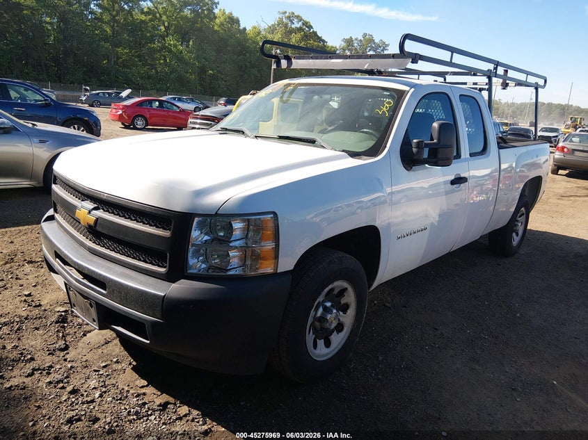 2012 Chevrolet Silverado 4.3 1500 Work Truck white Lot 111045275969 Vin 1GCRCPEX7CZ303208
