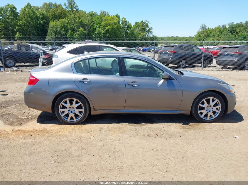 2011 Infiniti G37X VIN: JN1CV6AR4BM401337 Lot: 45275973