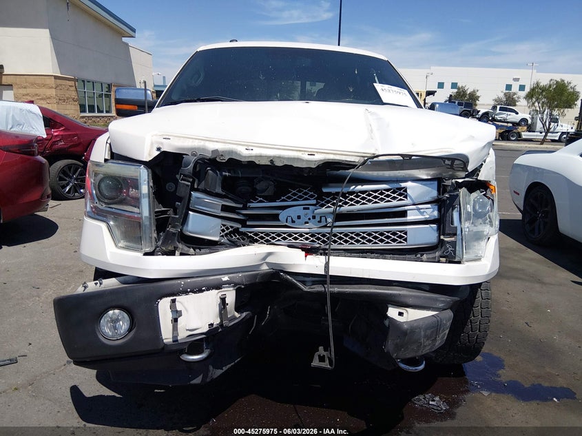 2013 Ford F-150 Platinum VIN: 1FTFW1EF2DFD11377 Lot: 45275975