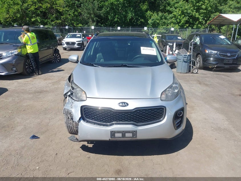 VIN KNDPNCAC2J7422631 2018 KIA SPORTAGE EX